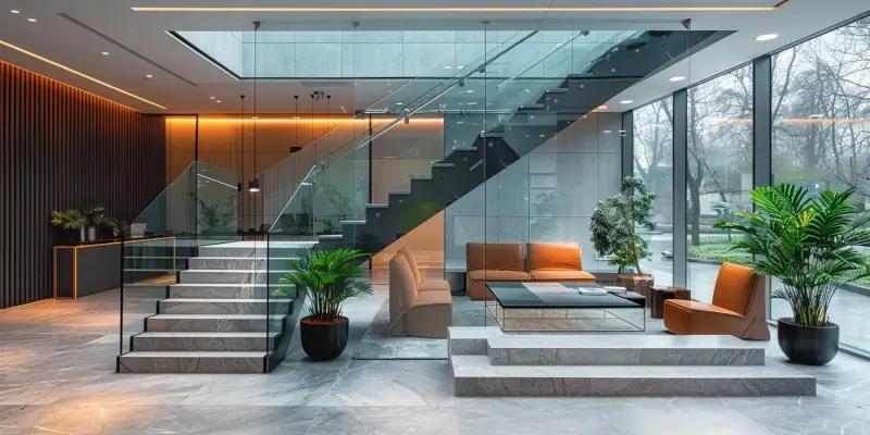 Jak myc szklane balustrady
